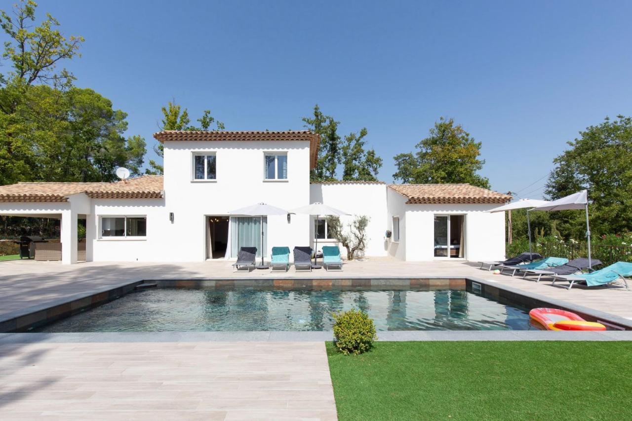 Superbe Villa Seillans La Grande Bastide Avec Piscine, Jardin, Climatisation Et Salle De Sport 외부 사진